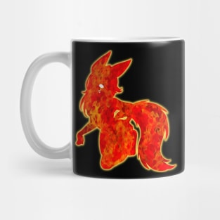 Shadow Fox Fire Mug